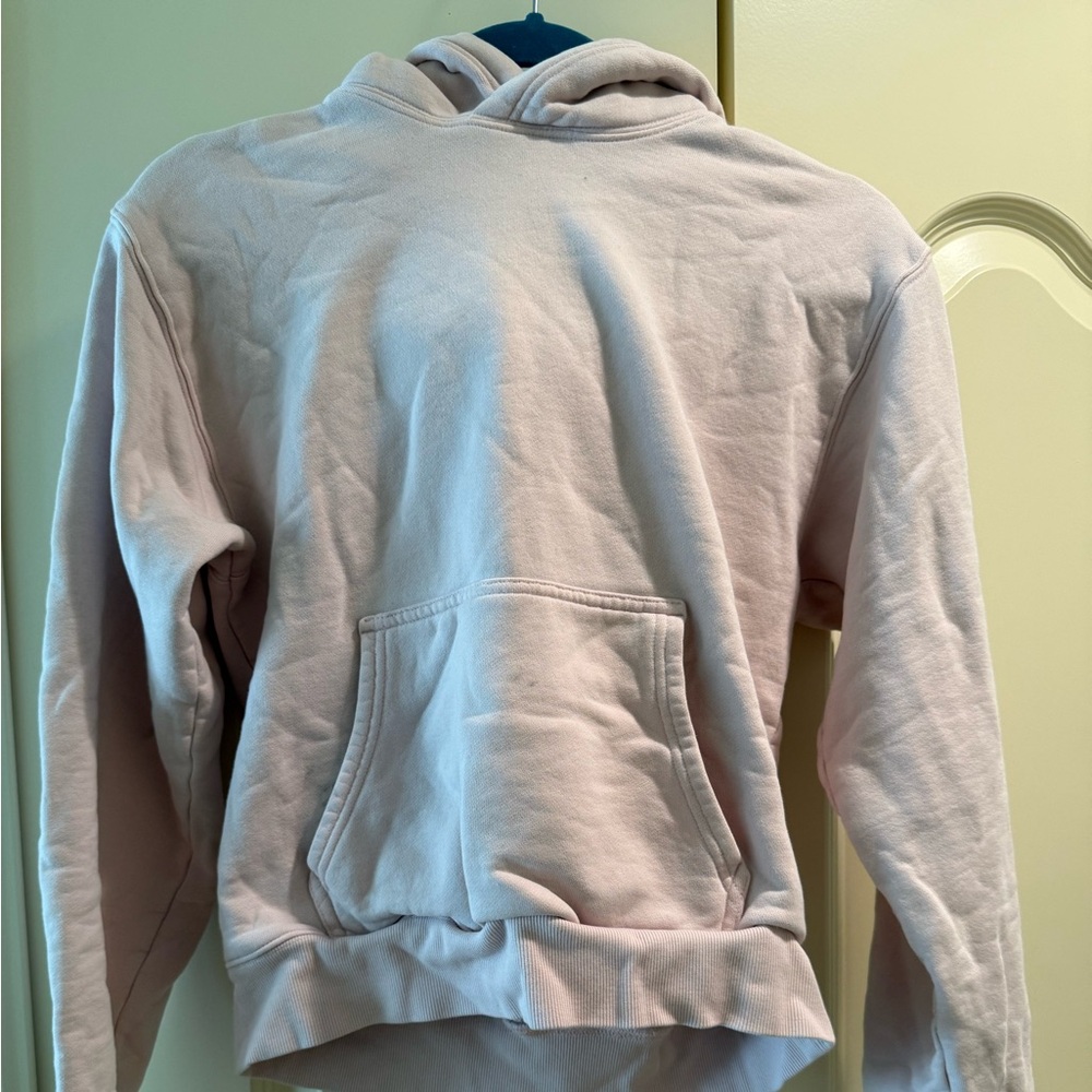 Aritzia Pink Hoodie Sweatshirt Relaxed Fit